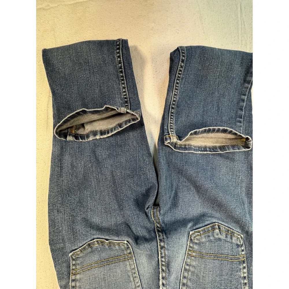 Wonder Nation Relaxed Jeans Boys 10 Regular‎ Blue Denim Adjustable Waist